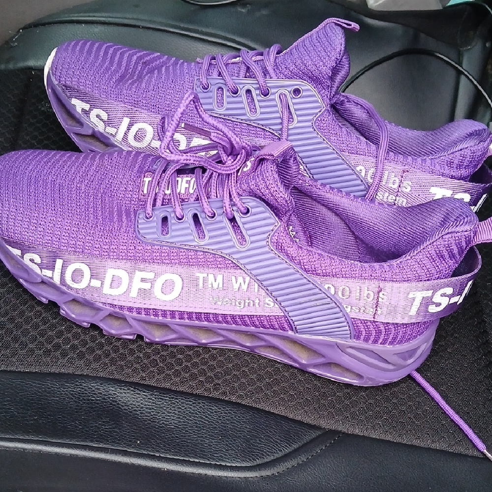 Purple Athletic Sneakers